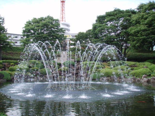 【噴水】東海大学湘南校舎　水景設備 設計・施工（神奈川県）