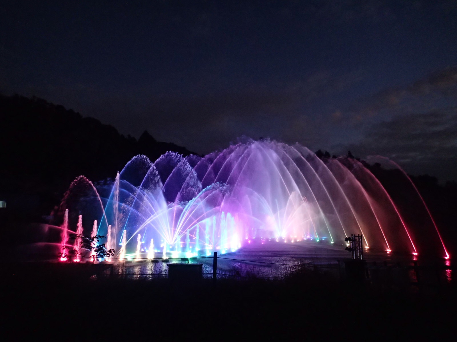 【噴水ショー】はままつフルーツパーク時之栖　音楽噴水ショー プログラムリニューアル（静岡県）