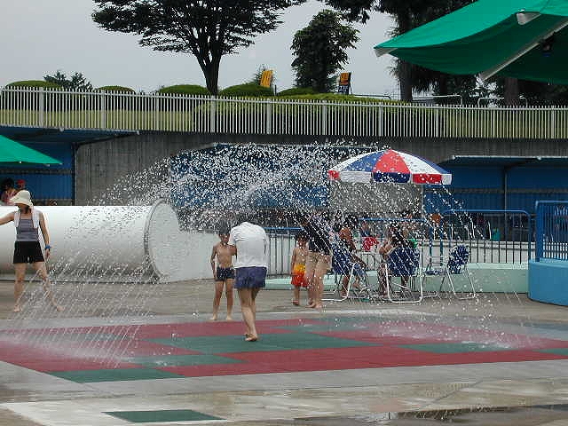 【噴水】矢板運動公園　親水設備 設計・施工（栃木県）