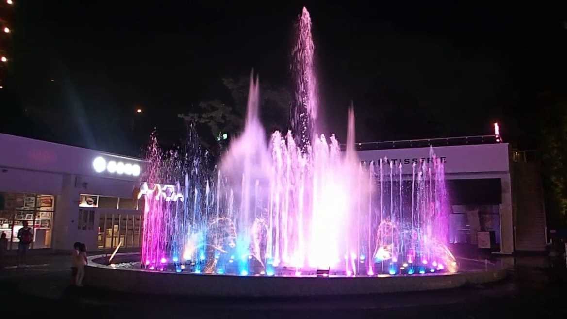 【噴水ショー】名古屋　メイカーズピアの音楽噴水ショーに新曲を追加致しました