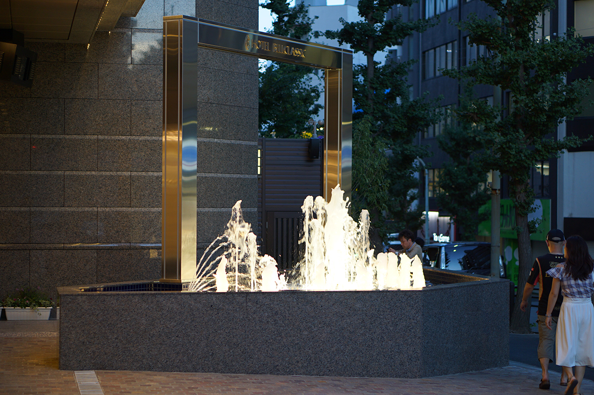 【噴水ショー】ホテル ベルクラシック東京　音楽噴水ショー施工（豊島区）