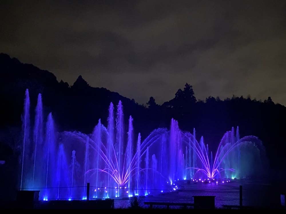 【日本最大級噴水ショー】はままつフルーツパーク時之栖　音楽噴水ショー プログラムリニューアル2021-22（静岡県）